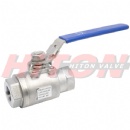 6000PSI 2PC Threaded Ball Valve