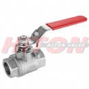 2000WOG 2PC Threaded Ball Valve