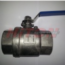 Titanium 2PC Threaded Ball Valves